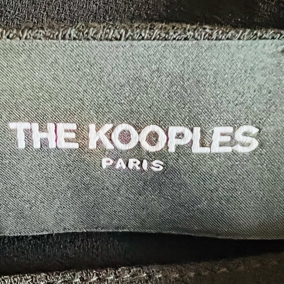 The Kooples Black Dress Sleeveless Wrap with a Gold Chain Size M 100% polyester - Picture 14 of 16